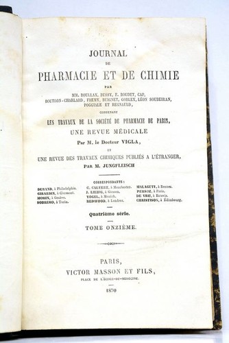 Vigla journal pharmacie chimie - vigla,