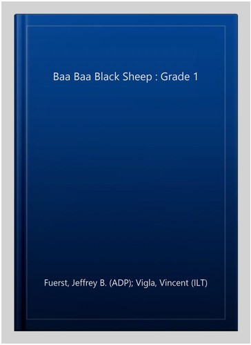 Baa black sheep grade - sheep,