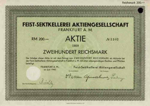 Feist cantina spumante 1940